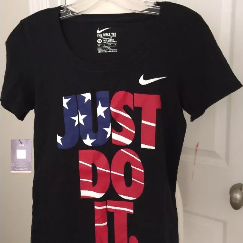 Nike Olympic Shirt XS Athletic Cut 2016 Just Do It